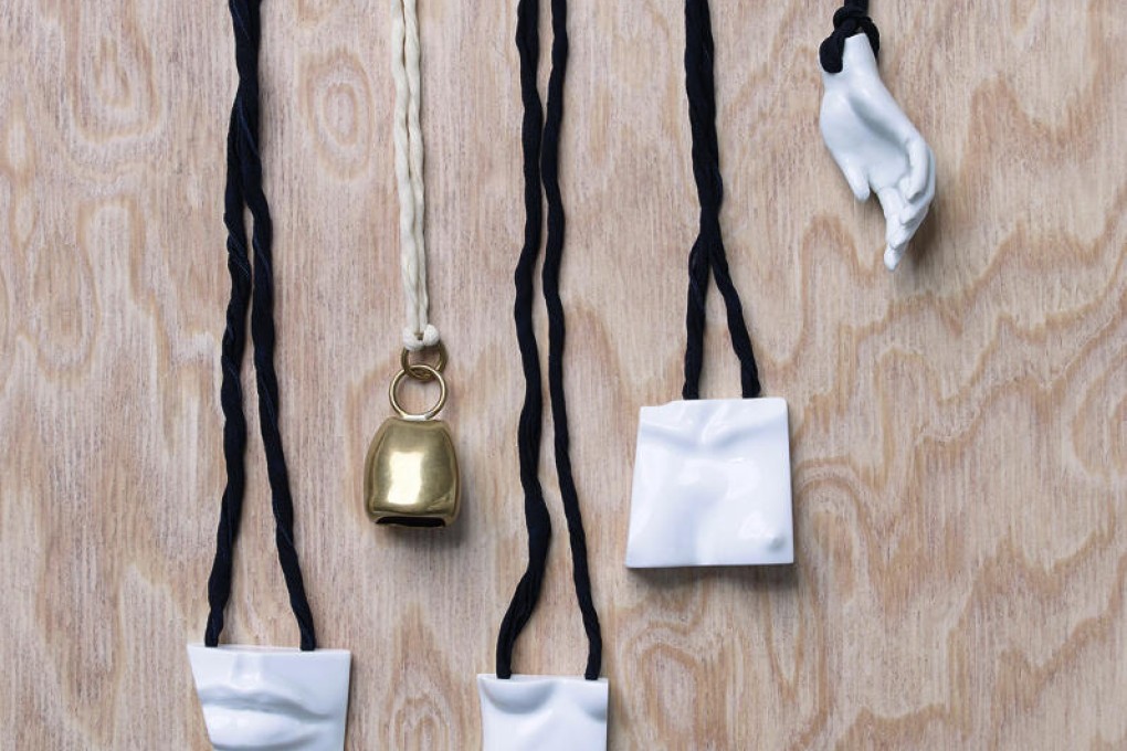 Body part necklaces (HK$4,100) from Céline, Landmark, Central, tel: 2525 1281