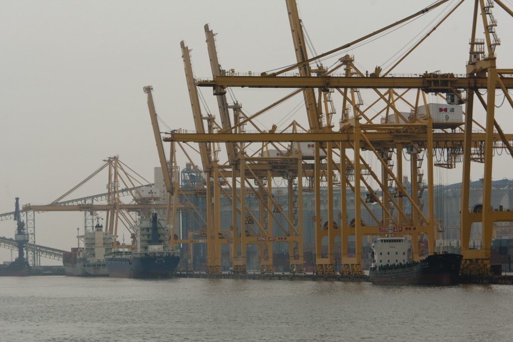 Dalian Port Company is the biggest comprehensive port operator in northeastern China. Photo: Bloomberg
