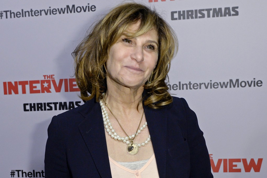 Sony Pictures Entertainment Co-Chairman Amy Pascal poses during the premiere of "The Interview" in Los Angeles in December. Photo: Reuters