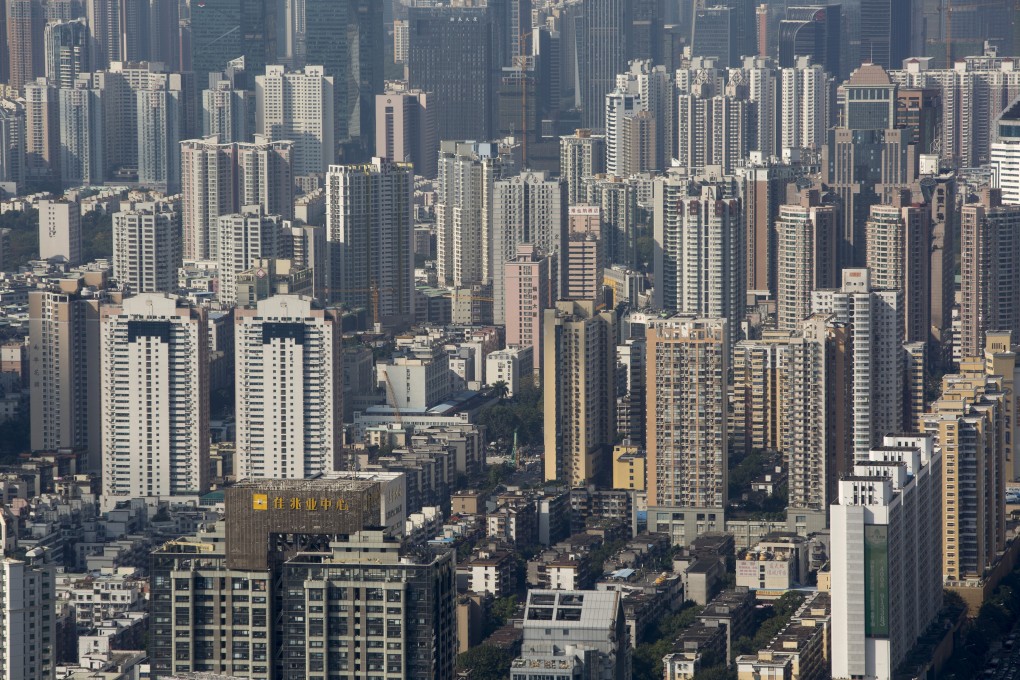 Residential and commercial centre of Shenzhen were 8 developers bid for a property site. Photo: Bloomberg