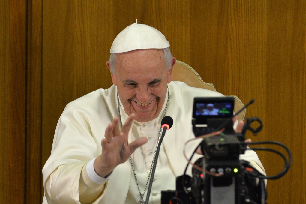 Pope Francis says it's OK to spank your children in order to discipline them. Photo: AFP