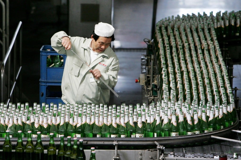 Yanjing is the only major Chinese brewer with no overseas partner. Photo: Bloomberg