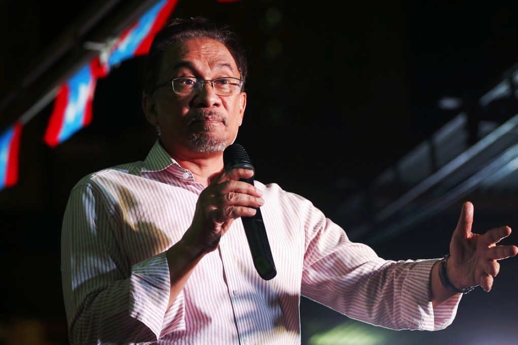 Malaysian Opposition leader Anwar Ibrahim is in court today to hear whether he will be jailed for five years on a controversial sodomy conviction that threatens his political career. Photo: EPA<img src="https://www.scmp.com/sites/default/files/styles/237x147/public/2015/02/10/anwar.jpg?itok=z-0L1p1_" width="237" height="147" alt="" title="Malaysian Opposition leader Anwar Ibrahim is in court today to hear whether he will be jailed for five years on a controversial sodomy conviction that threatens his political career. Photo: EPA " class="image-237x147 caption" />
