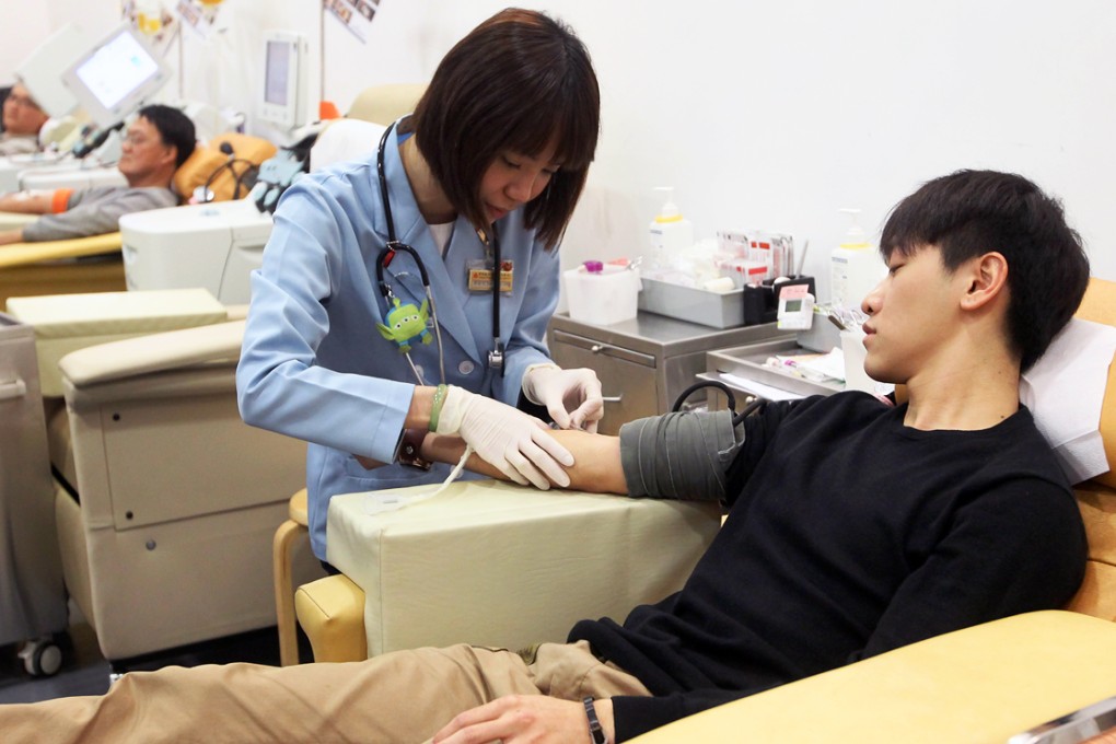 Coffee and tea have been blamed for causing iron deficiency among Hongkongers - after more potential donors were deemed unfit to give blood owing to the condition that could cause anaemia. Photo: Edward Wong