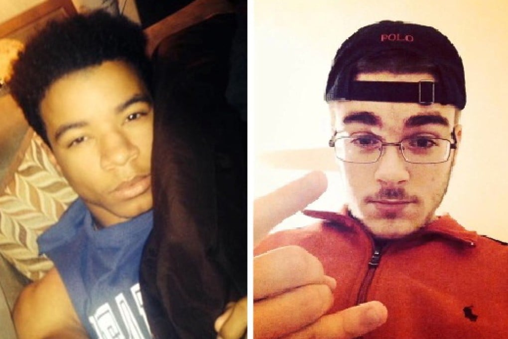 Maxwell Morton (left) and his alleged victim, Ryan Mangan. Photos: SCMP Pictures