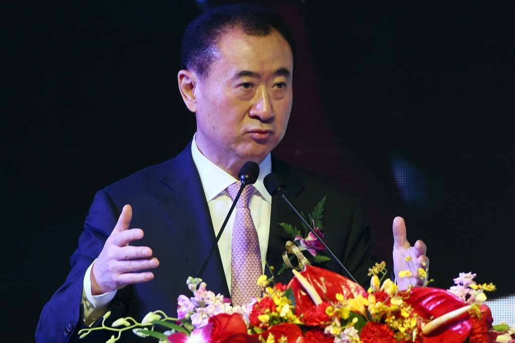 Wang Jianlin, the chairman of Dalian Wanda Group. Photo: AFP