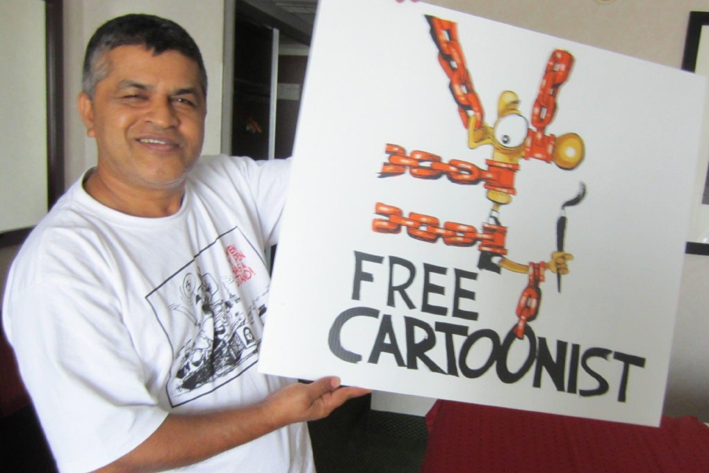 Cartoonist Zunar has been detained over tweets. Photo: SCMP Pictures