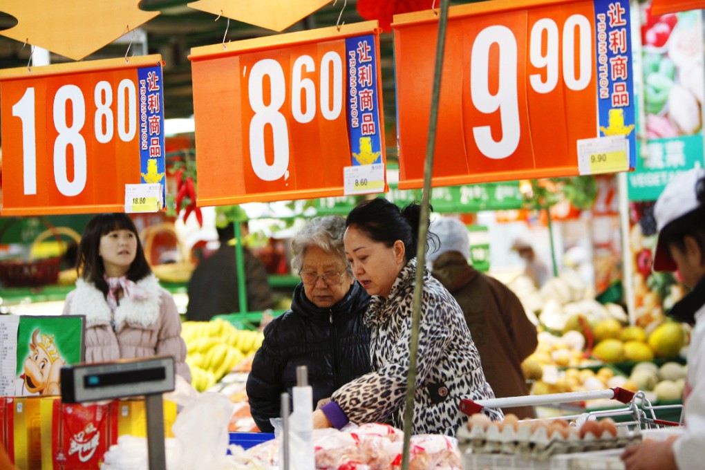 Slow inflation reinforces signs of persistent weakness in the Chinese economy. Photo: EPA