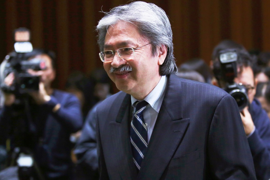 John Tsang delivers his budget on February 25. Photo: Sam Tsang