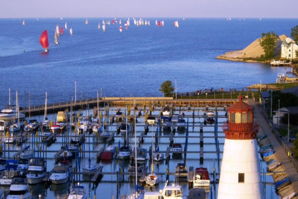 Lakeview Park Marina in Windsor, Ontario. Photo: Tourism Windsor Essex Pelee Island