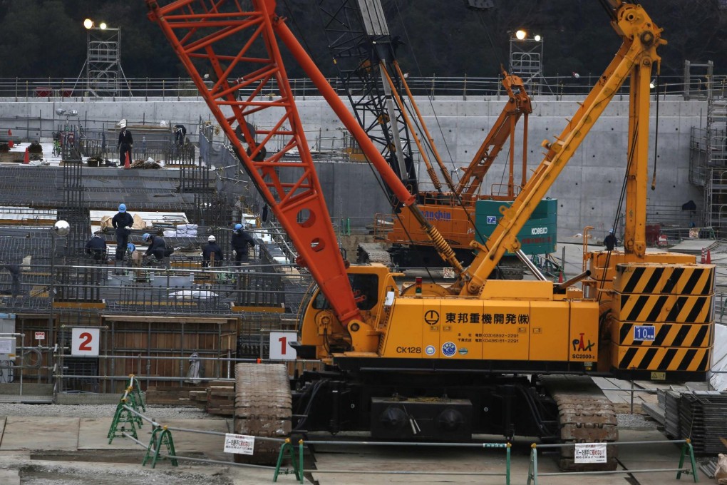 Japan's core machinery orders jumped 8.3 per cent in December from a month earlier, the fastest pace in six months. Photo: Reuters