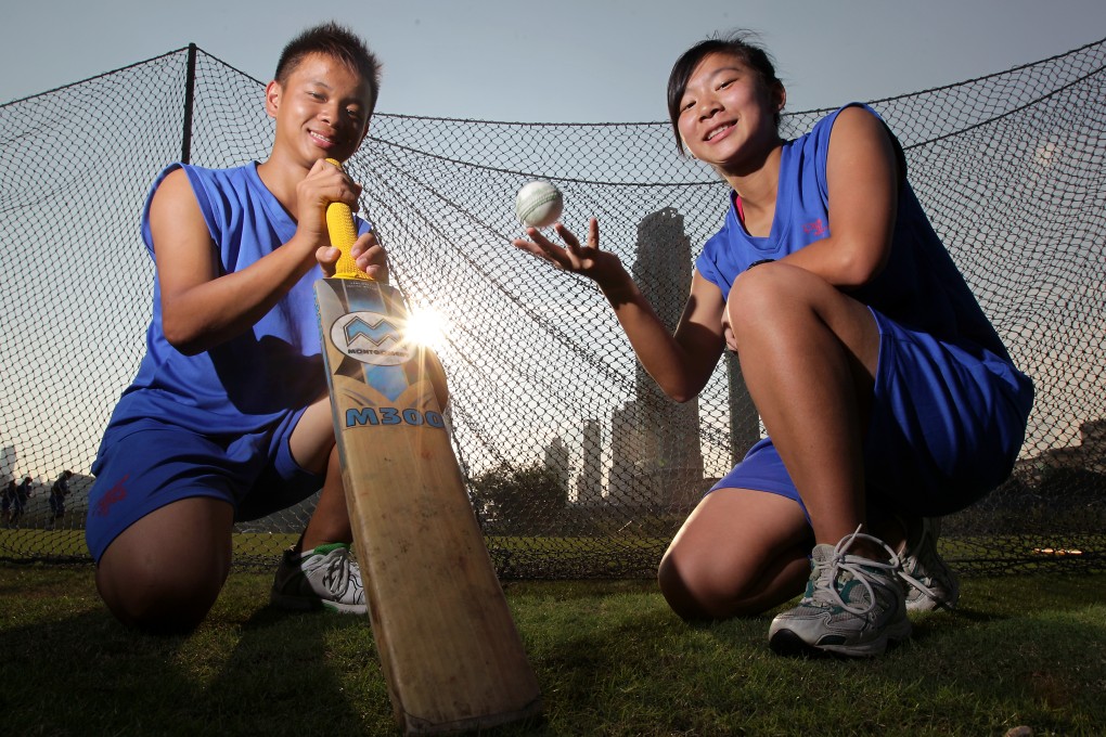 Hong Kong Asian Games squad member Li Kai-ming (pictured with his sister, who played for Hong Kong women) will be part of the Dragons team. Photo: SCMP