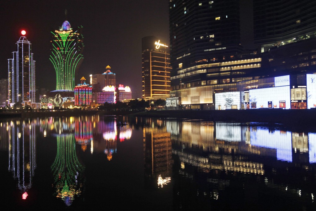 The Macau government reported its first decline in gaming revenues in more than a decade last month. Photo: EPA