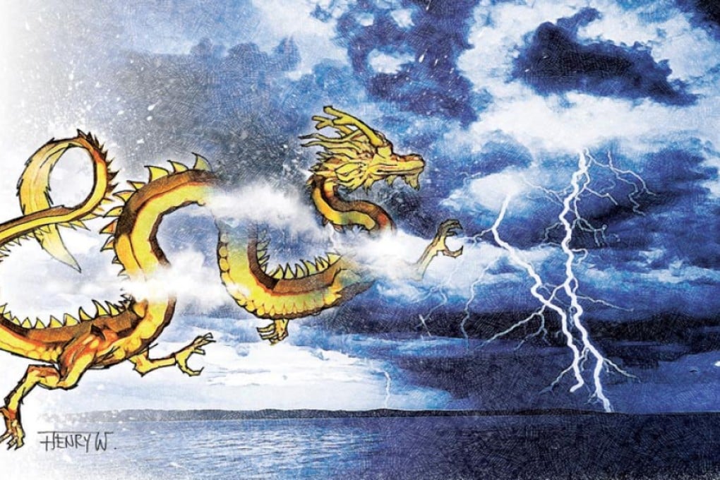A slowing dragon is heading towards a global perfect storm.