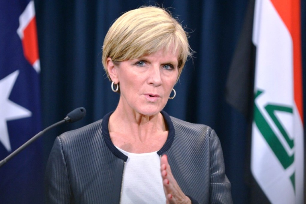 Foreign Minister Julie Bishop says Australia is pursuing a last-ditch deal with Indonesia to save two citizens from execution on drugs charges. Photo: Xinhua