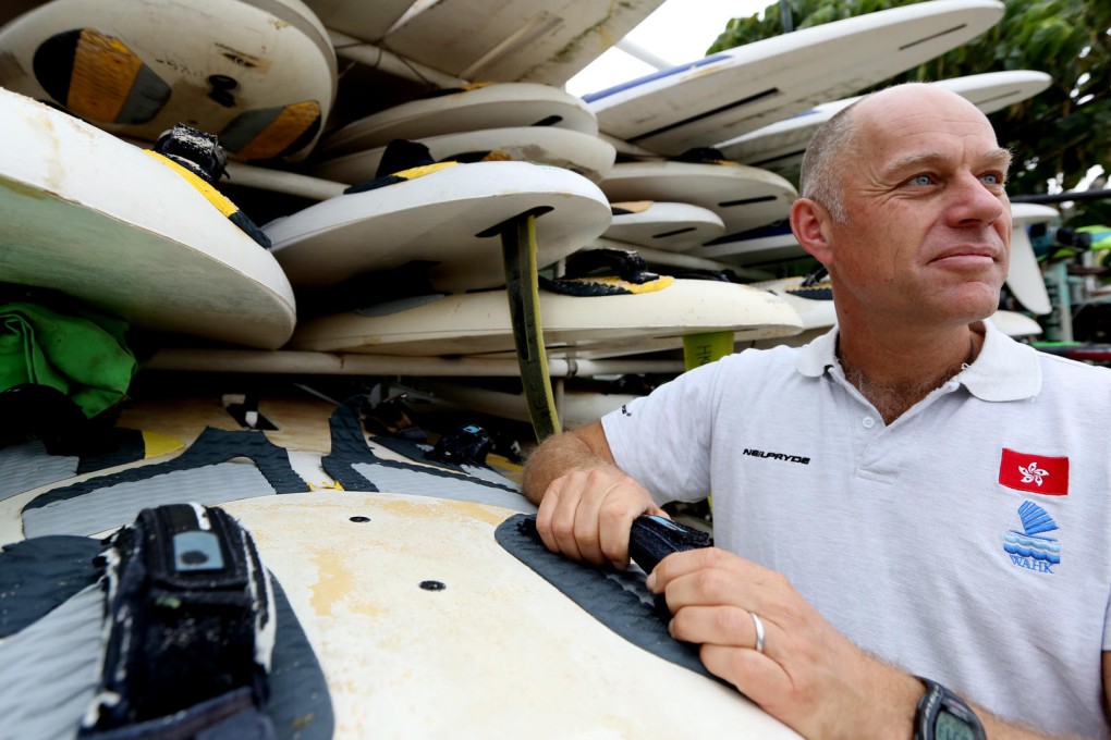 Rene Appel will embark on a round-the-world yacht journey in May. But he'll still be a keen follower of his former charges, the elite windsurfers of Hong Kong. Photo: Nora Tam