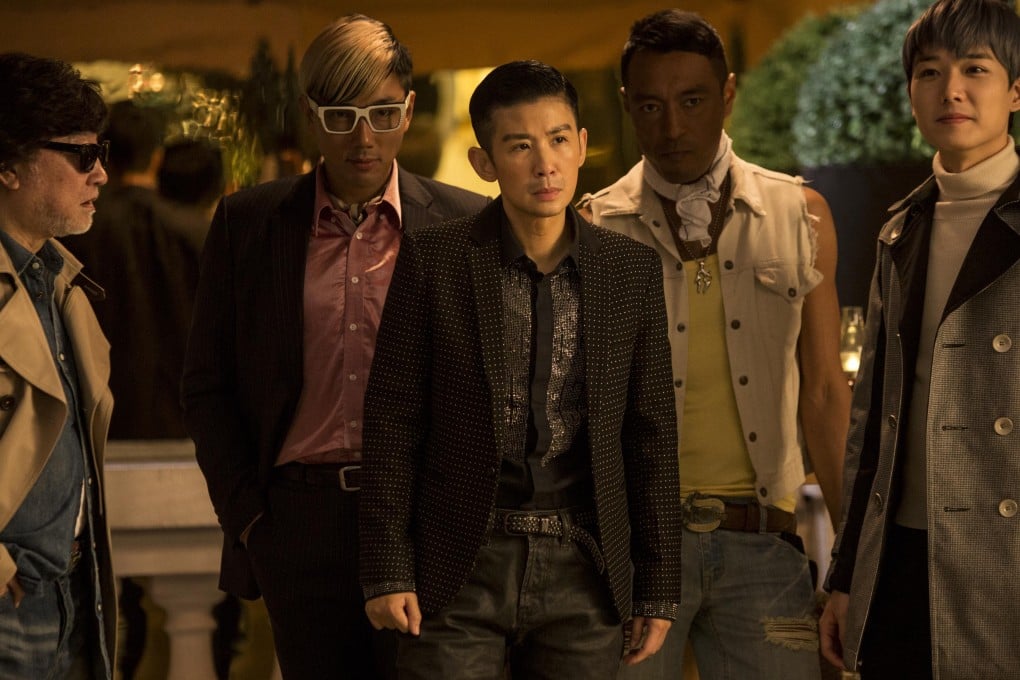 (From left) Lo Hoi-pang, Wilfred Lau, Sandra Ng, Philip Keung and Babyjohn Choi in a scene from 12 Golden Ducks.