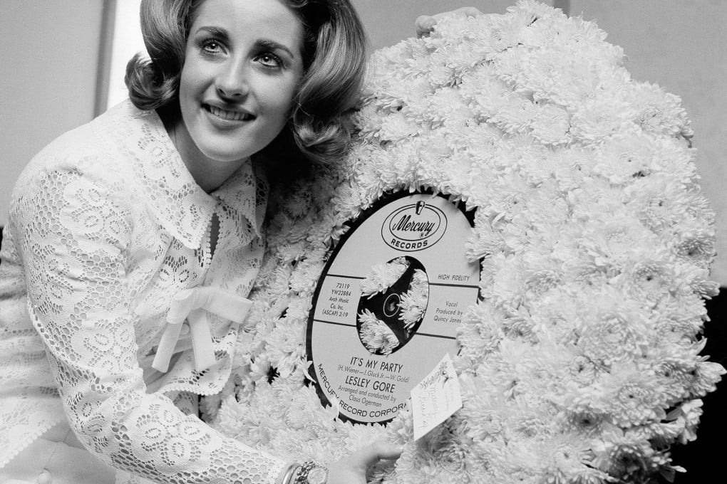 Lesley Gore pictured during her pop heyday in 1964. Photo: AP