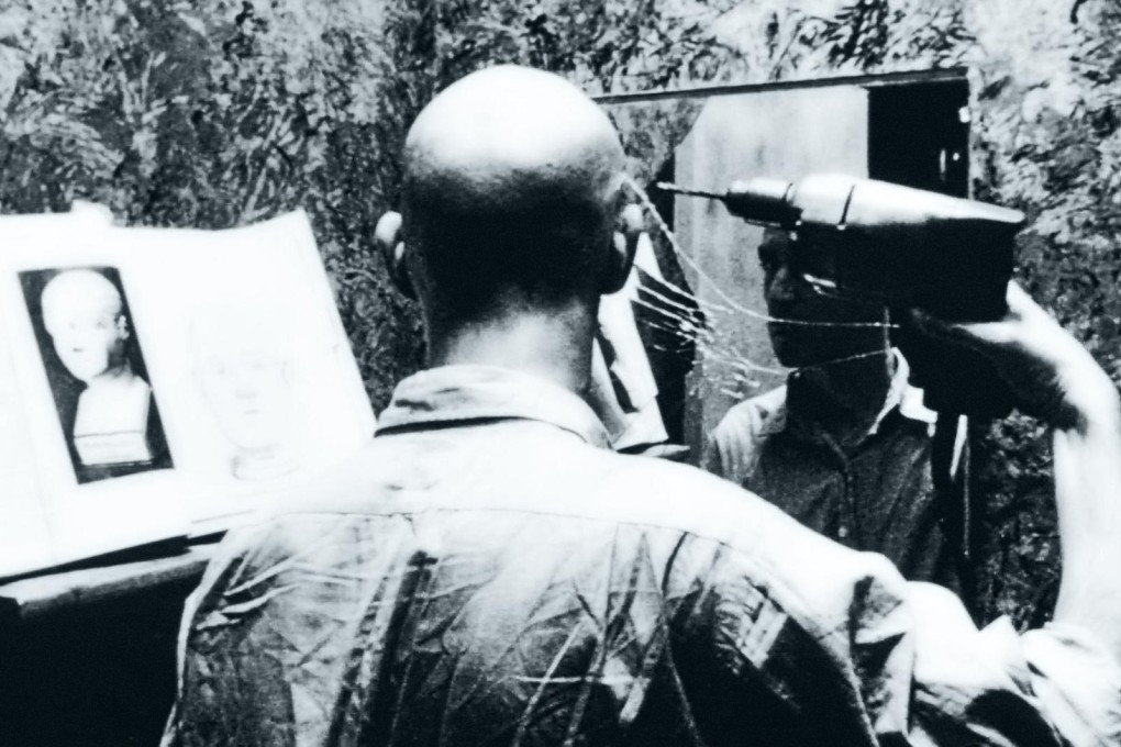 A scene from Darren Aronofsky's Pi, about  a man called Max, a paranoid, delusional recluse who happens to be a mathematical genius.