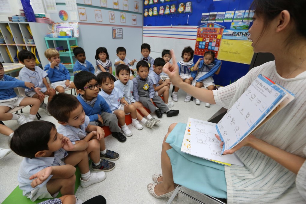 Children in a Hong Kong pre-school class. Early learning is crucial to success in learning two or more languages, says neuroscientist Dr Laura-Ann Petitto Photo: Nora Tam