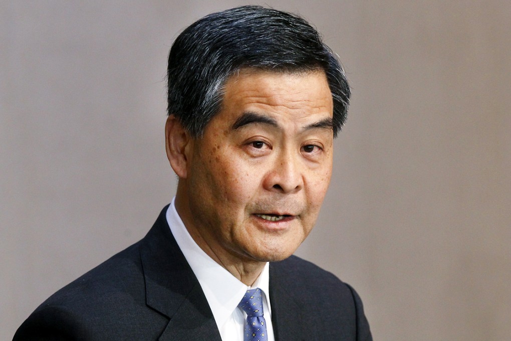 Leung Chun-ying is chancellor of all of Hong Kong's public universities. Photo: Edward Wong