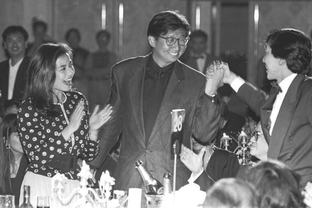 Ball Partnership's Mike Chu and actress wife Cherie Chung Chor-hung at the Association of Accredited Advertising Agents awards in 1992. Photo: SCMP