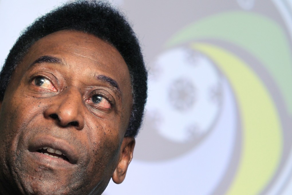 Pele was the most famous footballer to play for the New York Cosmos. Photo: Edward Wong