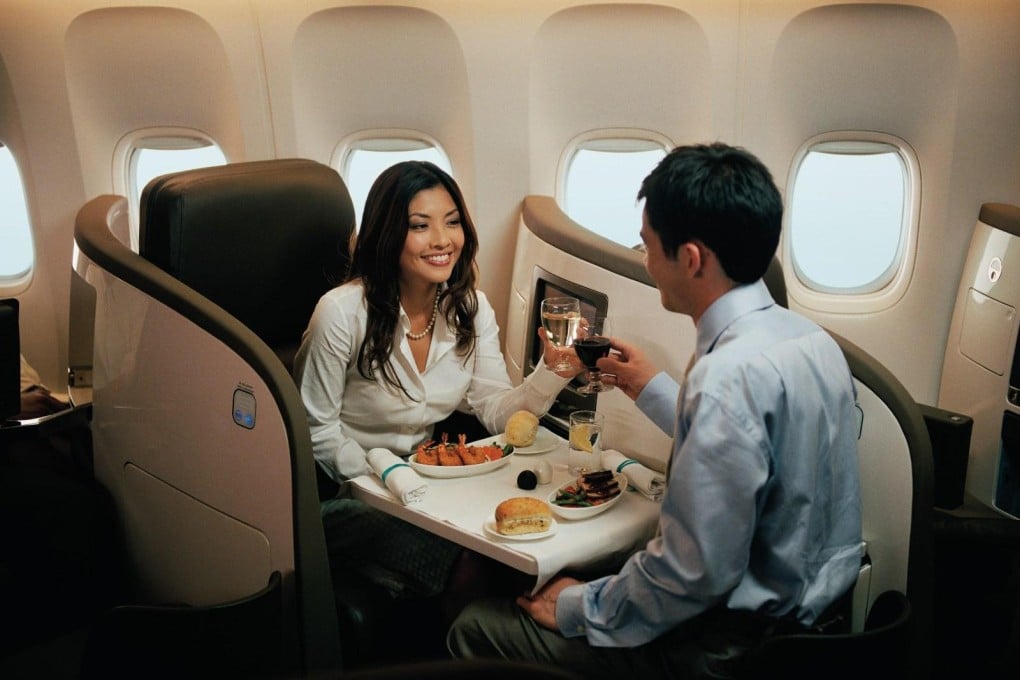 Chinese flag carrier Air China stocks more than 200 bottles of wine from around the world on its first-class cabins. Photo: SCMP Pictures