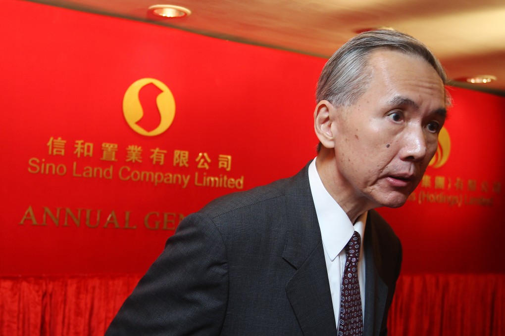 Robert Ng has increased his holdings in Sino Land to 53.14 per cent. Photo: Jonathan Wong