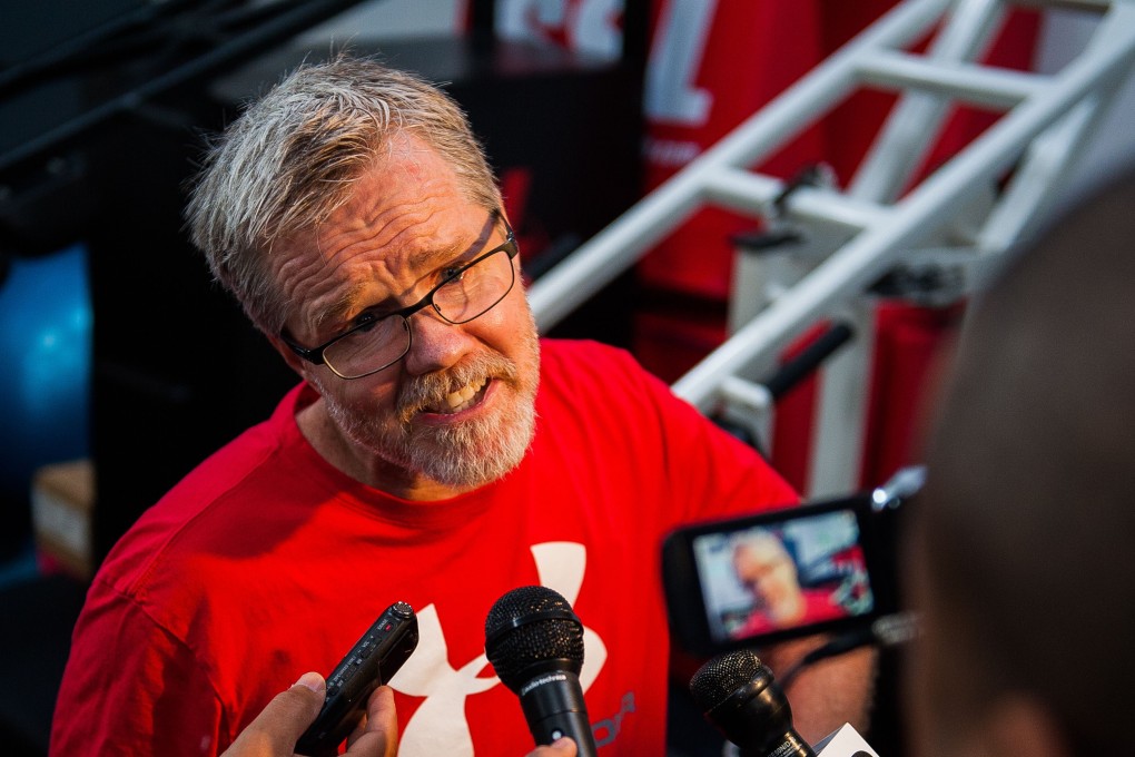 Zou Shiming's trainer Freddie Roach will be in his corner for his world title bout in March. Photo: AFP