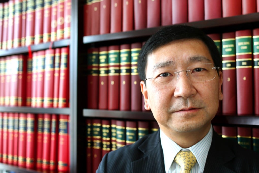 The government has been accused of trying to block former HKU law dean Johannes Chan from becoming pro-vice-chancellor. Photo: Dickson Lee