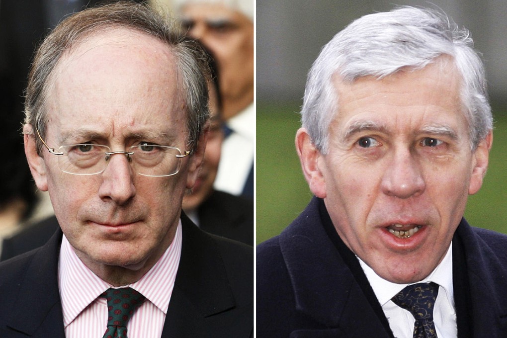 Malcolm Rifkind (left) and Jack Straw