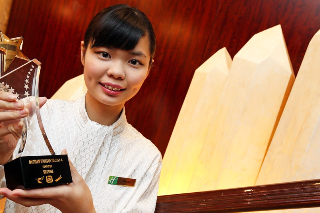 Shelly Lau was named "most improved trainee" in 2014. Photo: K.Y. Cheng