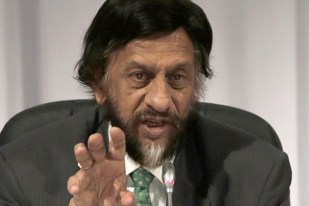 Rajendra Pachauri had chaired the climate panel since 2002.