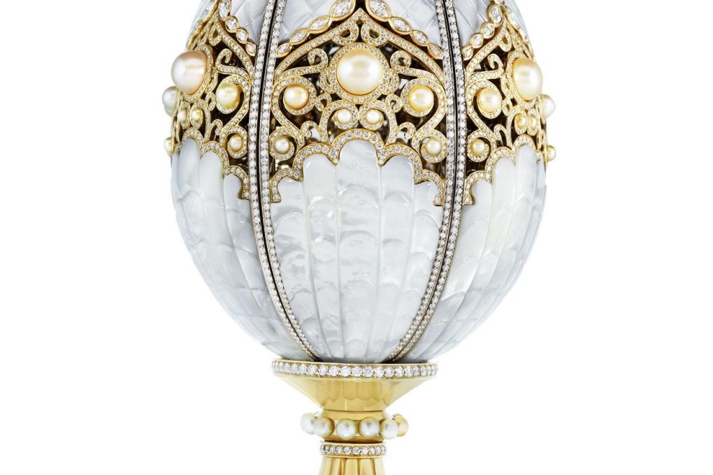 A Faberge Pearl Egg.Photo: AFP
