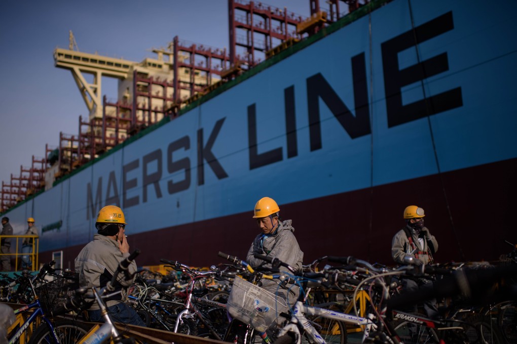 Maersk Line has claimed at least four world records for the biggest ships over the past two decades. Photo: AFP