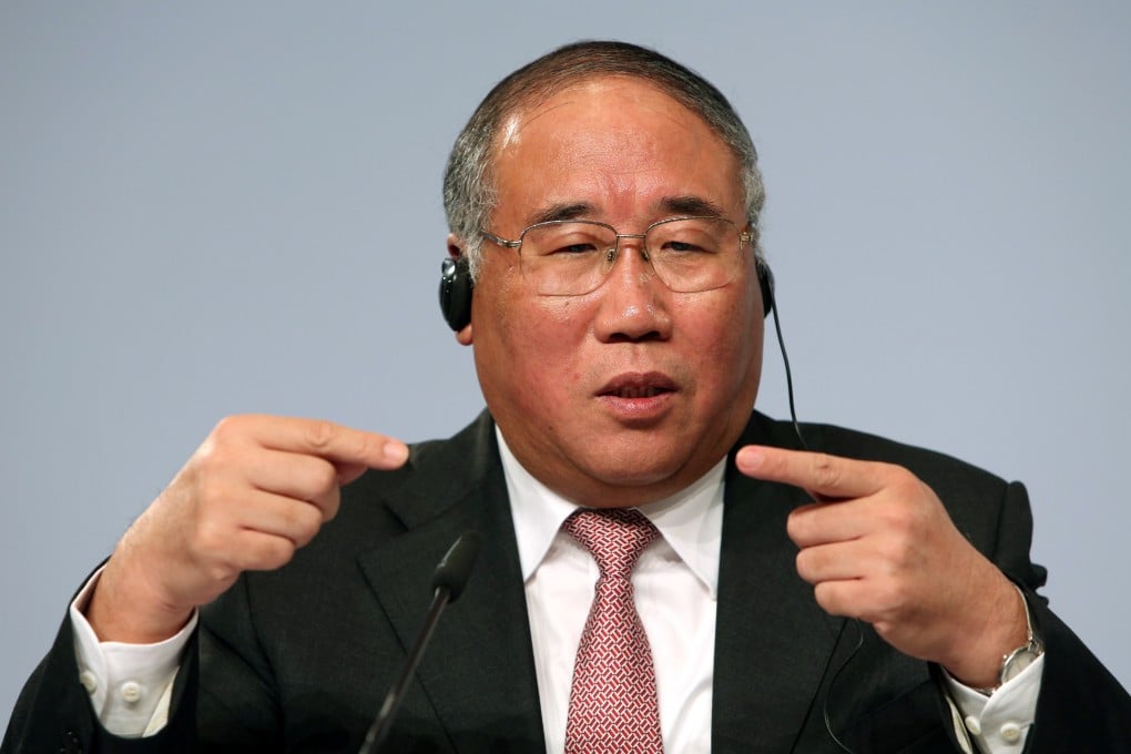 Xie Zhenhua had previously led China’s negotiating team during talks aimed at securing a new global treaty to cut greenhouse gas emissions. Photo: AFP