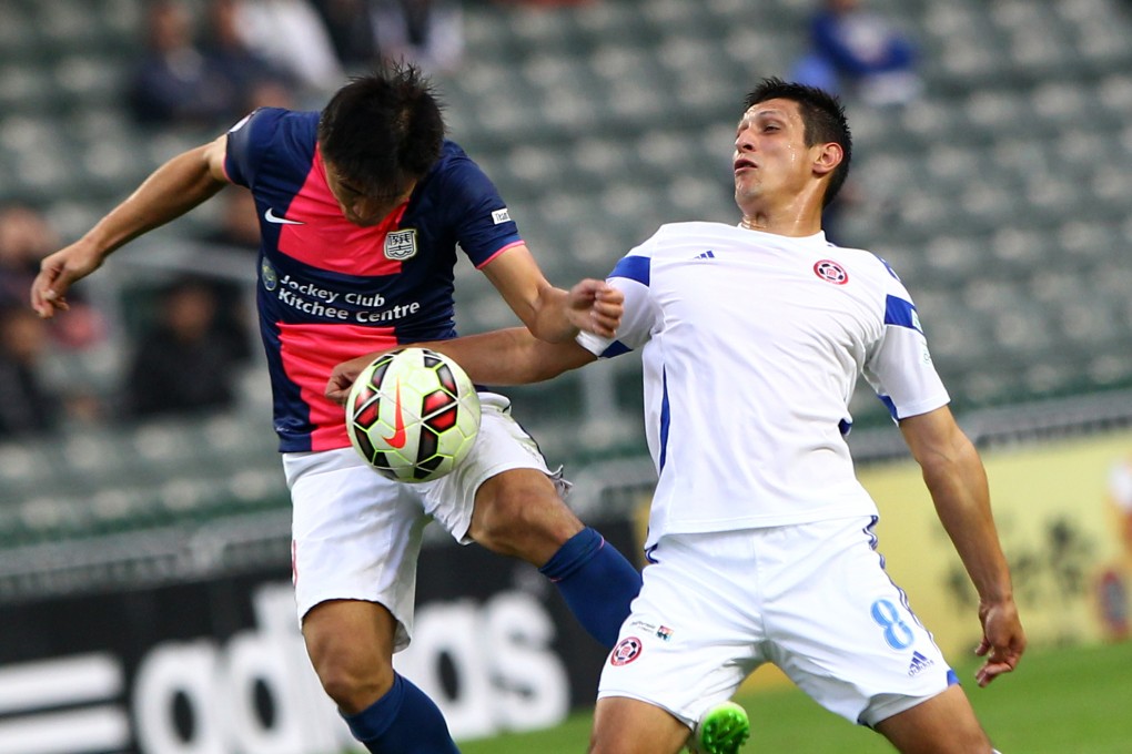 Eastern beat Kitchee in the final of the Soccer Senior Shield earlier this year. Photo: Dickson Lee