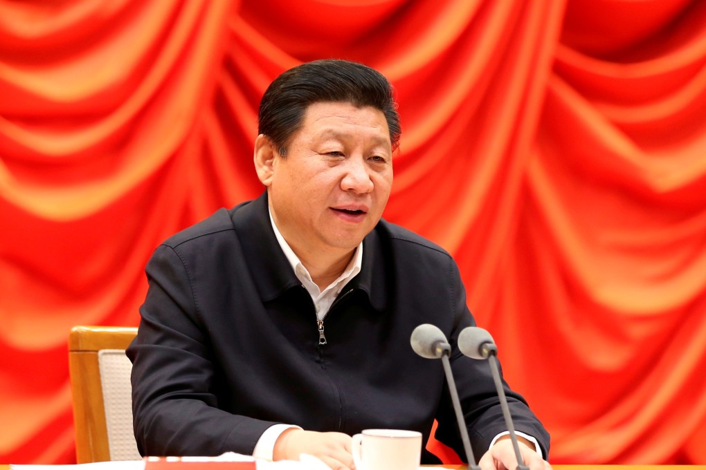 Xi Jinping's political theory is called the 'four comprehensives'. Photo: Xinhua