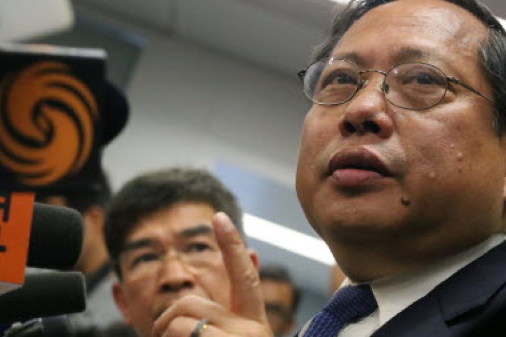 Albert Ho announced last month he would quit his "super seat" in Legco later this year, but did not say when. Photo: Felix Wong