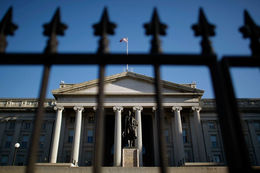 The US Treasury building, which houses the Committee on Foreign Investment in the United States. Photo: AFP