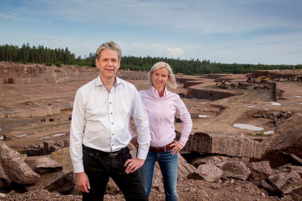 Unto Ahtola (left), managing director, and Petra Alho, customer service manager