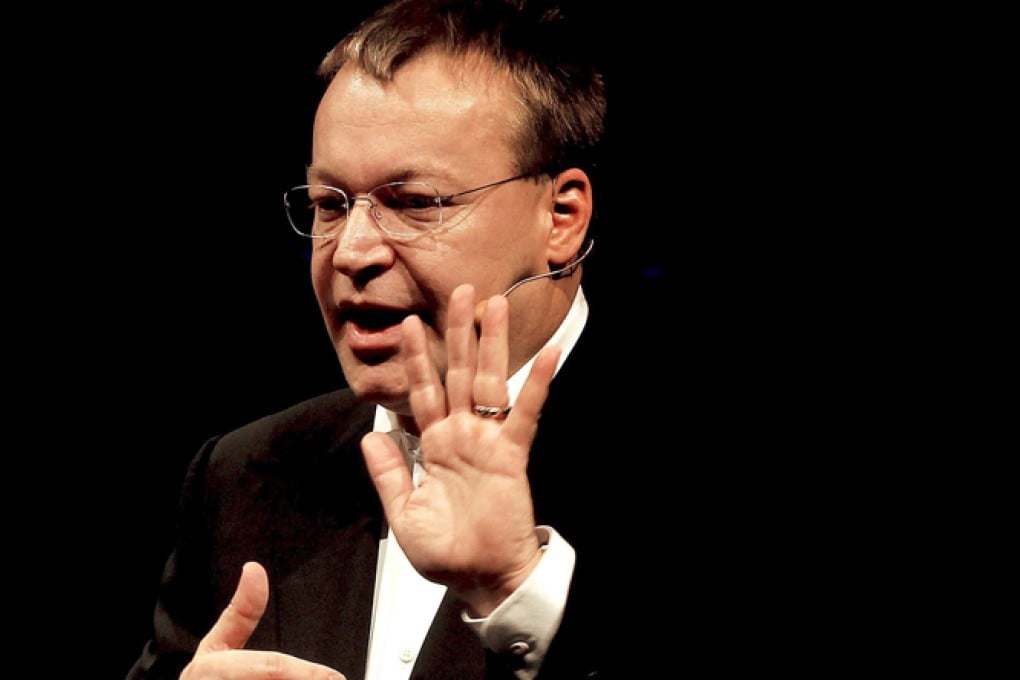 Stephen Elop, executive vice-president of devices and studio for Microsoft, said the company was just as “focused on” getting back on track in China after settling a tax dispute. Photo: EPA