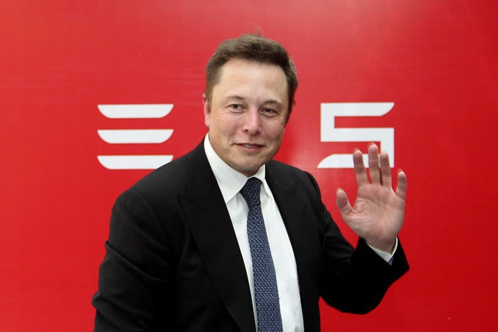 Tesla CEO Elon Musk at a news conference in Beijing. Musk was the most searched luxury business last year. Photo: Reuters