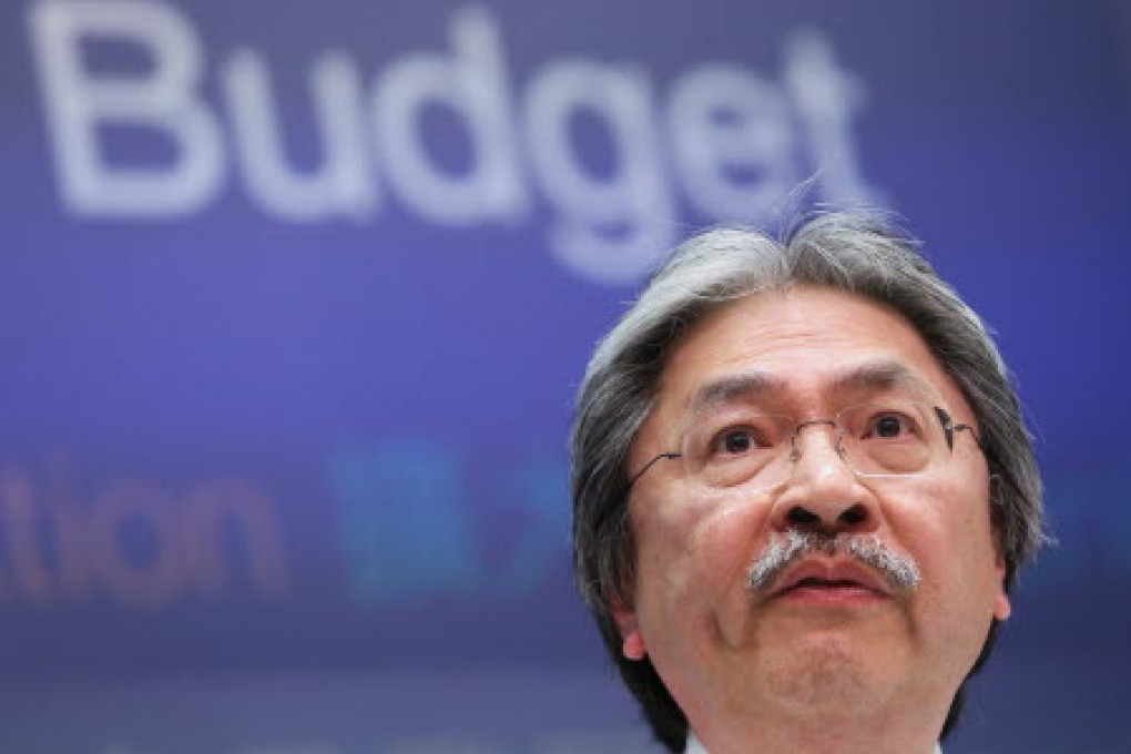 In John Tsang's budget-land new schemes with fancy names are said to be a “success” simply because they exist. Photo: Sam Tsang