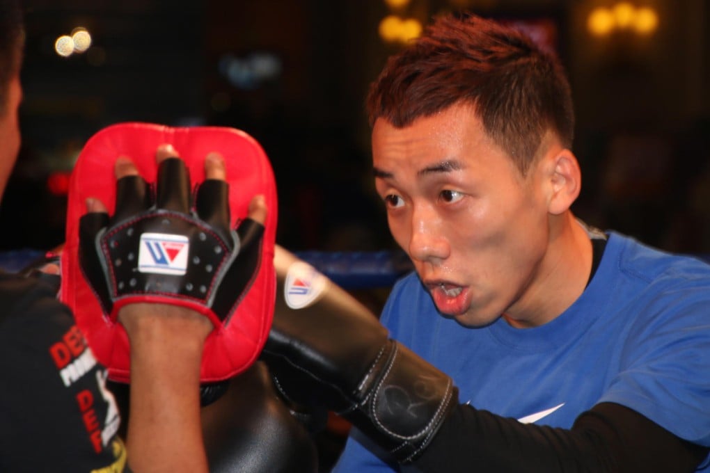 Rex Tso trains for his bout with Michael Enriquez. Photos: Unus Alladin
