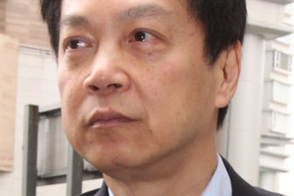 Poon Kai-tik, who is accused of theft, appears at Eastern Magistrates' Courts in Sai Wan Ho on Thursday. Photo: May Tse