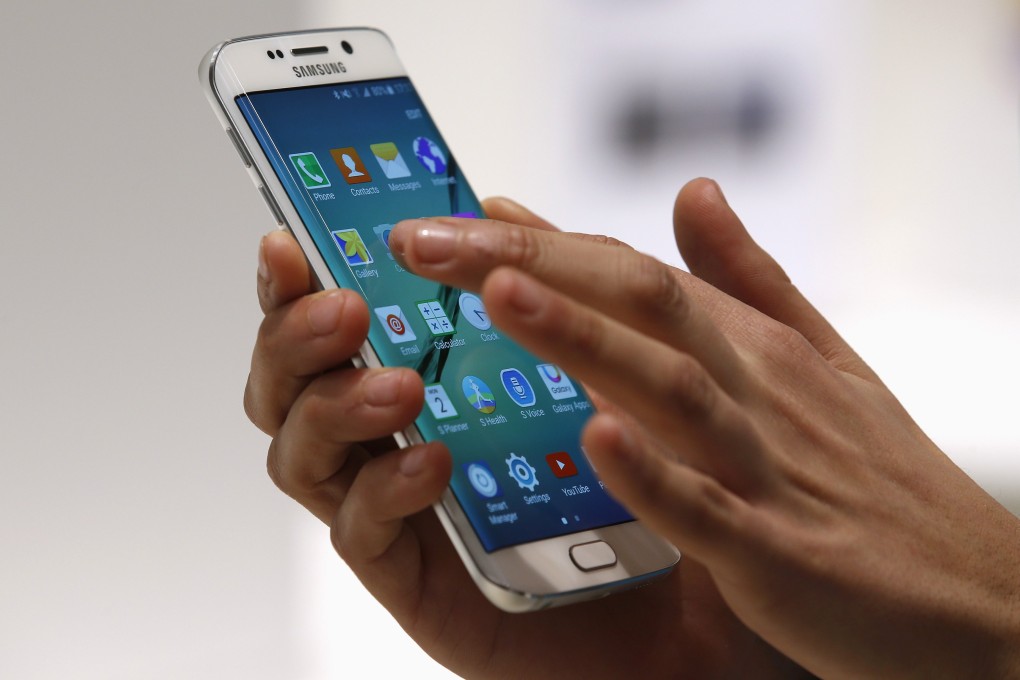 The Samsung Galaxy S6, unveiled in Barcelona this month, will feature wireless charging capabilities. Photo: Reuters