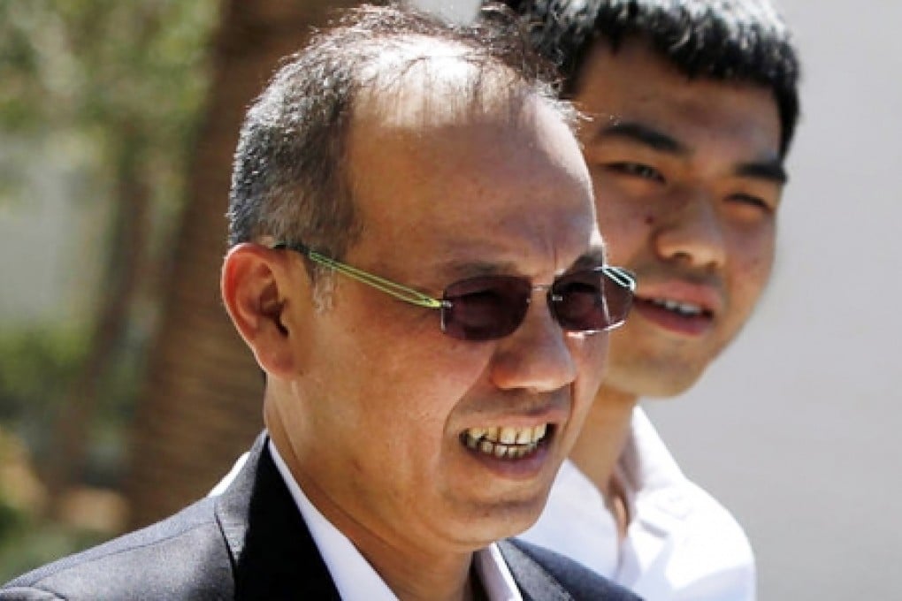 Paul Phua and son Darren Phua are accused of running an illegal betting operation. Photo: AP