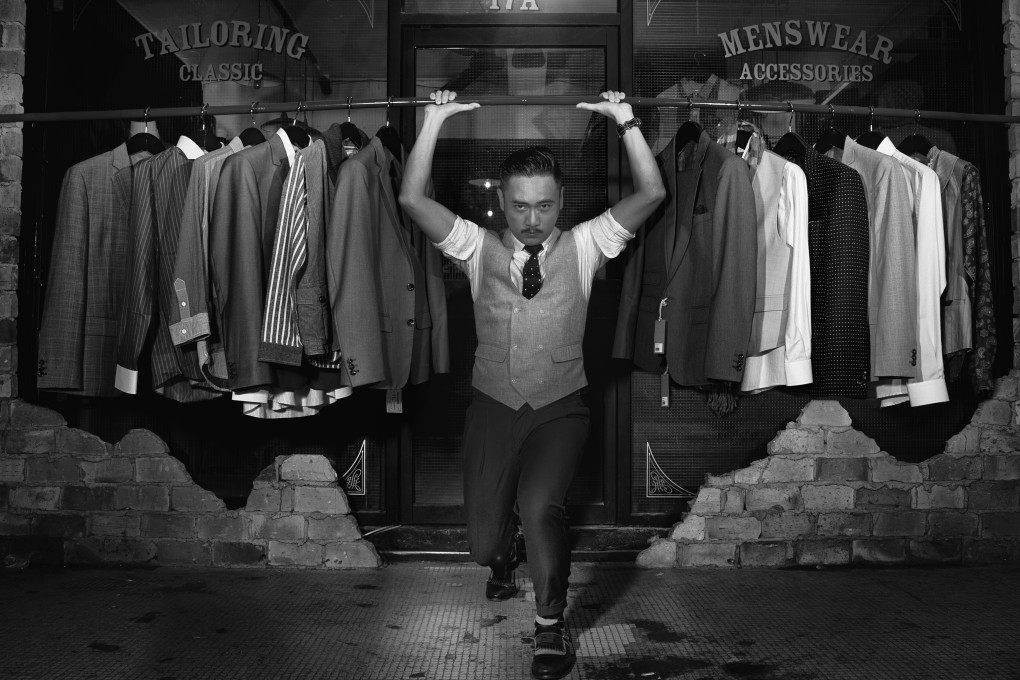 Tailor Raymond Lun at his shop in Haven Street, Causeway Bay - one of the small entrepreneurs featured in a new book and exhibition. Photo: Leo Kwok
